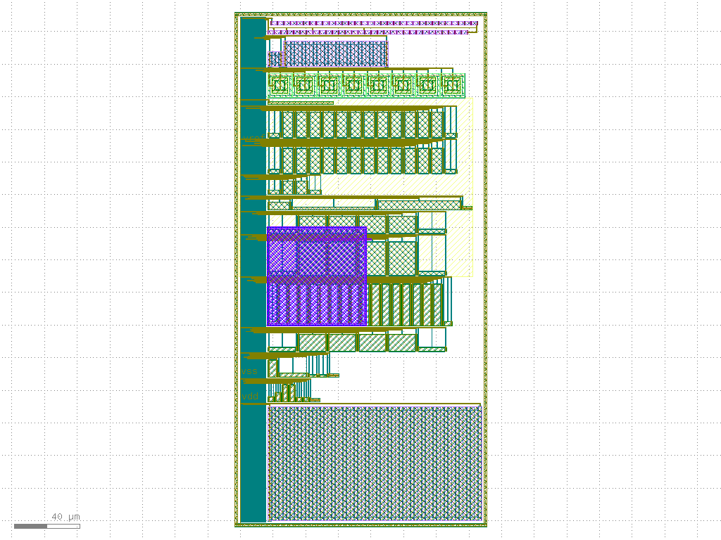 Render of Gf180 Bandgap