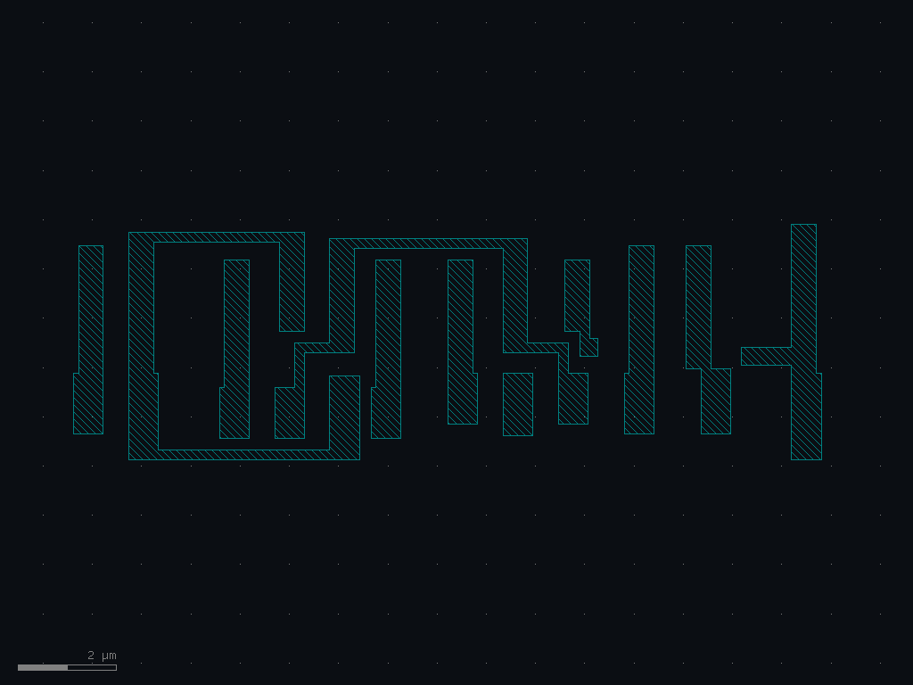 Render "30_0" of gf180mcu_fd_sc_mcu9t5v0__dffnq_1
